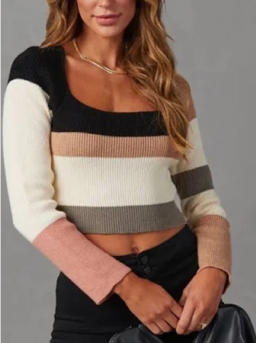 Lane 201 cropped sweater